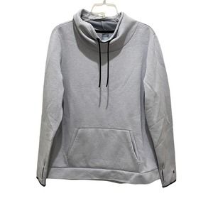 Champion High Neck  Sweatshirt Grey Size Large